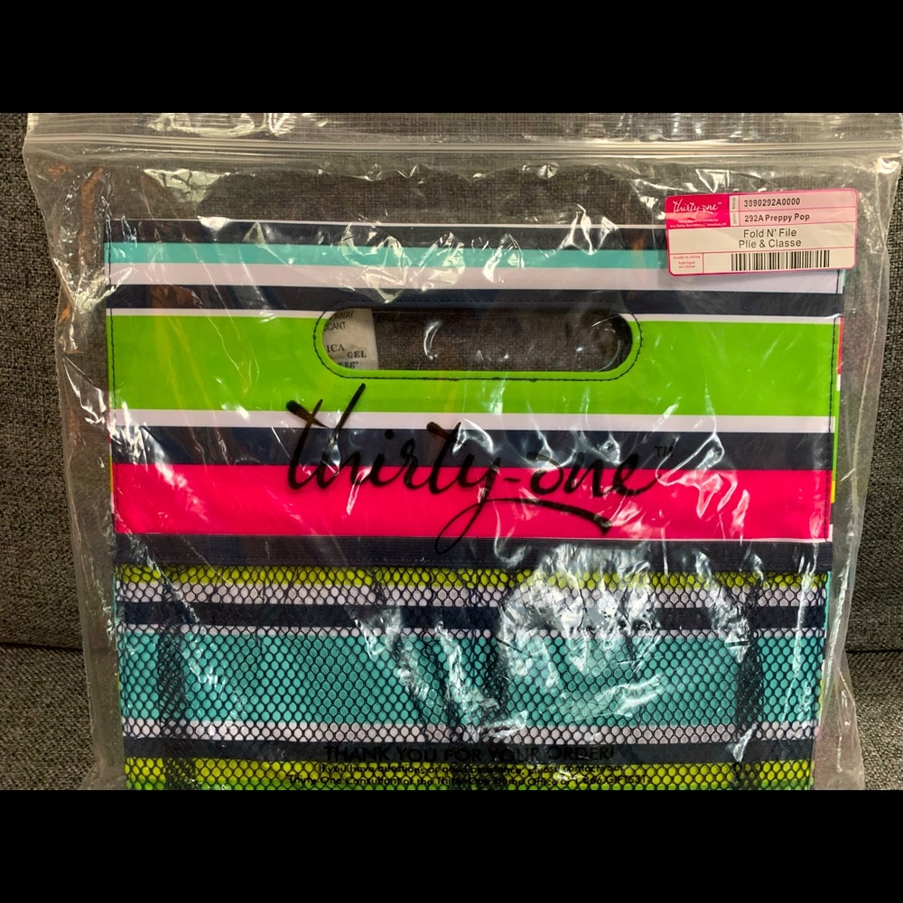 Brand New Fold N’ File tote by Thirty-One